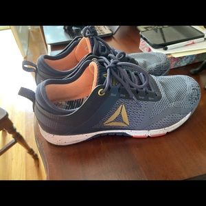 Reebok Grace Training Shoes Navy/Rosette/White.